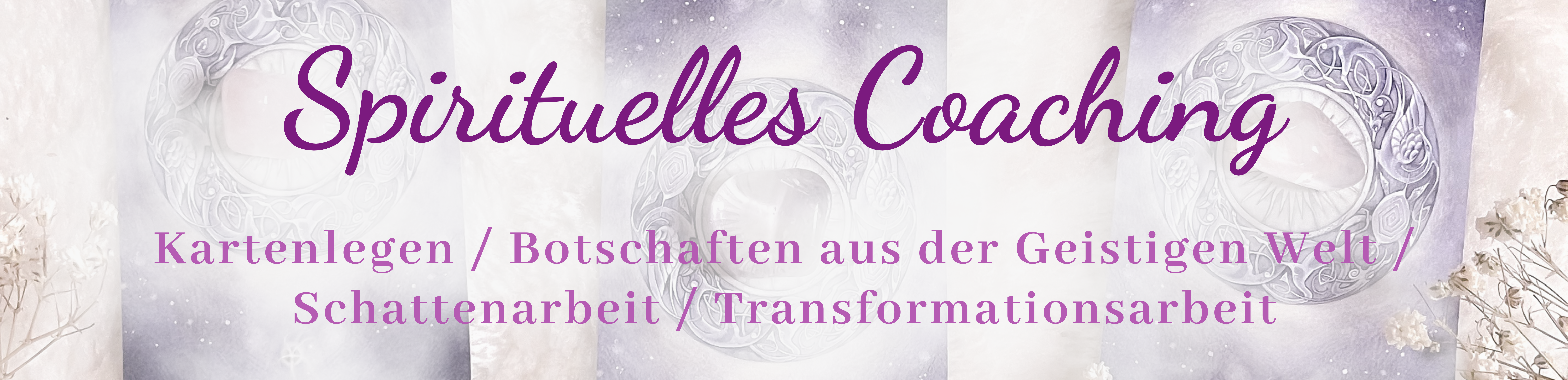 Antje Storey 2025 Homepage Banner Spirituelles Coaching CANVA